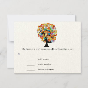 Tree of Promise -Whimsical Trees- RSVP Cards