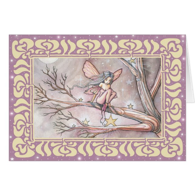 Tree of Stars Magical Faerie Card (Front Horizontal)