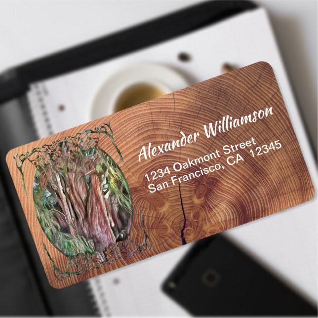 Tree of Tule Oaxaca OAX1 Address Label (Creator Uploaded)