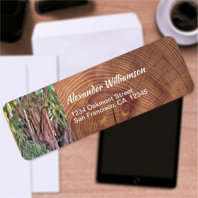 Tree of Tule Oaxaca OAX1 Address Label (Creator Uploaded)