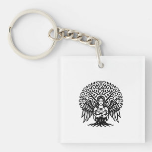 Tree of Wings Keychain