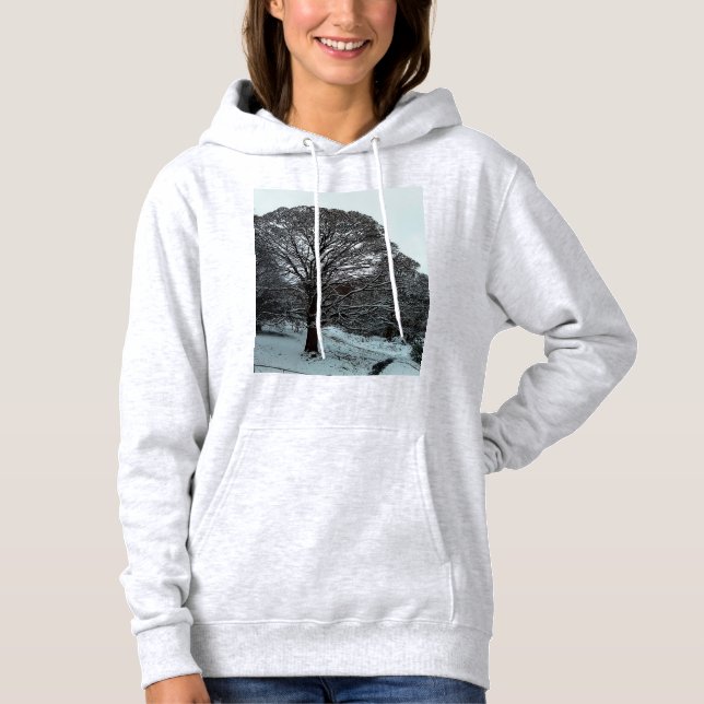 Tree, on the bank hoodie (Front)