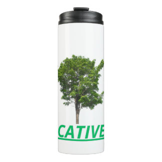 Tree on the brink of extinction thermal tumbler