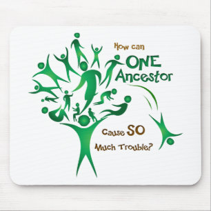 Tree One Ancestor Mouse Pad