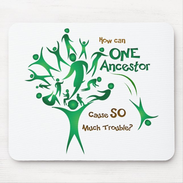 Tree One Ancestor Mouse Pad (Front)