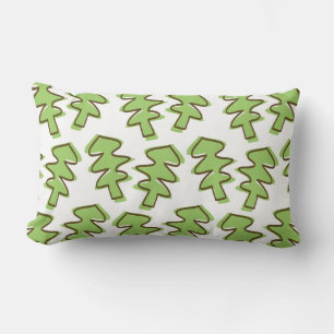 tree patterned lumbar cushion