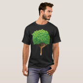 Tree Pencil Inspirational Nature Lover Artist T-Shirt (Front Full)