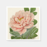 Tree Peony – Elegant Vintage Botanical Design
