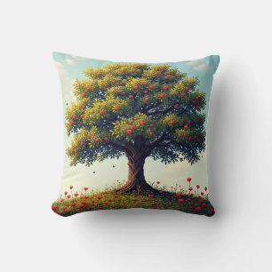 tree pillow cushion