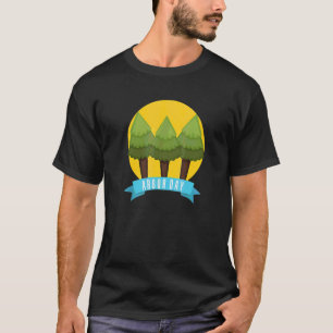 Tree Planting Arbor Day E A R T H Day T-Shirt