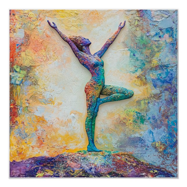 Tree Pose Poster (Front)