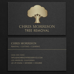 Tree Removal Business Card