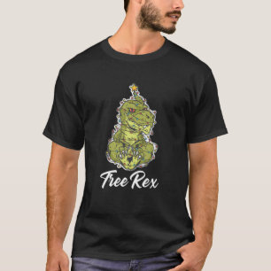 Tree Rex Christmas Tree Dinosaur Santa Xmas Dino T-Shirt
