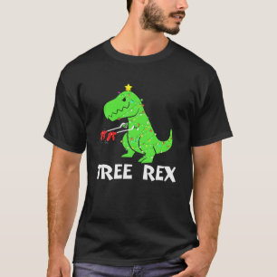 Tree Rex - Funny Christmas Dinosaur Rex Xmas T-Shirt