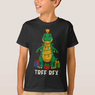 Tree Rex Funny Dinosaur Christmas T-Shirt