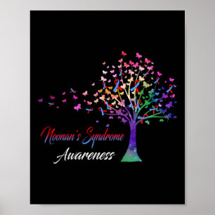 Tree Ribbon Noonan's Syndrome Awareness Poster
