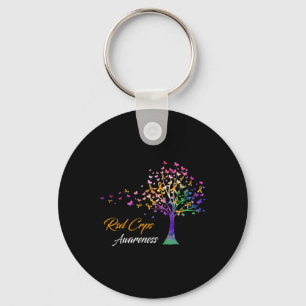 Tree Ribbon Rsd Crps Awareness Key Ring