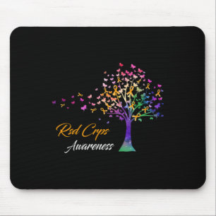 Tree Ribbon Rsd Crps Awareness Mouse Pad