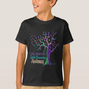 Tree Ribbon Still Fighting Suicide Prevention Awar T-Shirt
