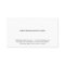 TREE RINGS in BLACK II Modern Business Card