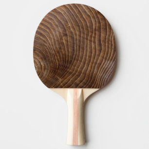 Tree rings ping pong paddle