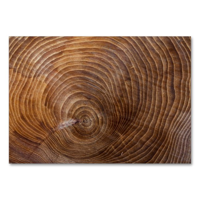 Tree rings table number (Front)