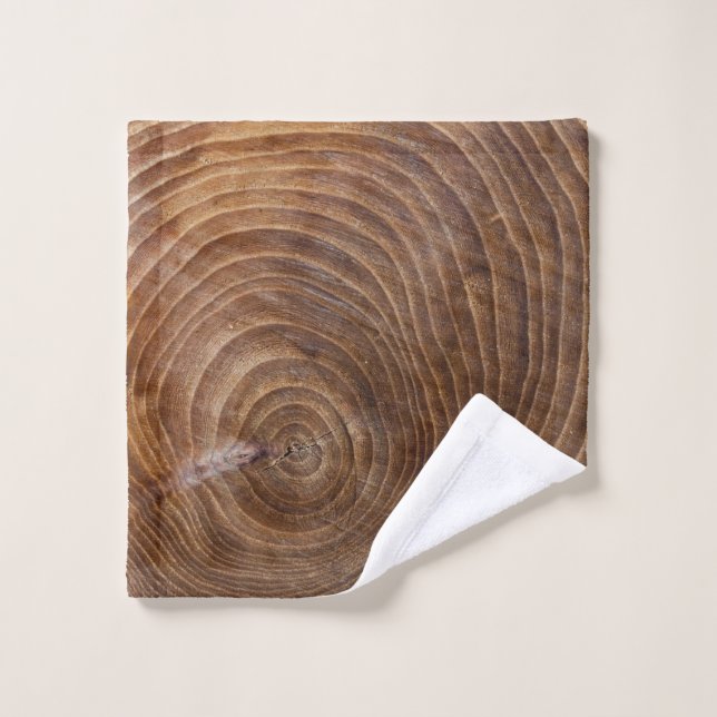 Tree rings wash cloth (Wash Cloth)