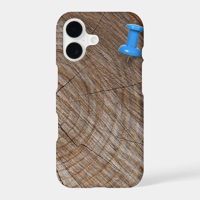 Tree Rings with thumb tack (Back)
