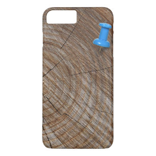 Tree Rings with thumb tack Case-Mate iPhone Case