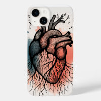 Tree Root Heart – Soulful Line Art