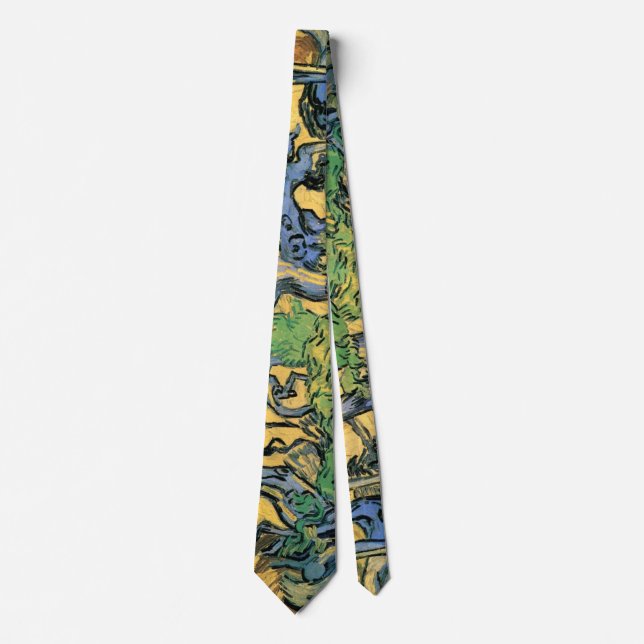 Tree Roots and Trunks by Vincent van Gogh Tie (Front)