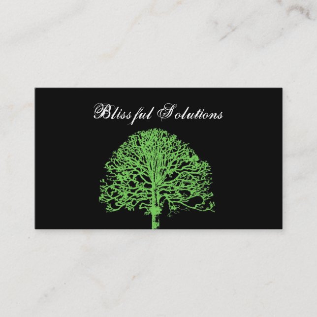 Tree Roots Business Card (Front)