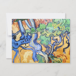 Tree Roots Vincent van Gogh  Postcard