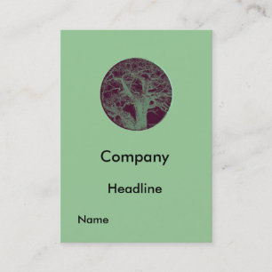Tree -Round- Profile Card