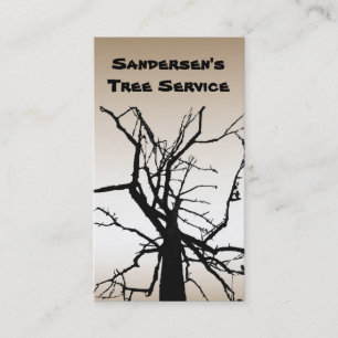 Tree Service Business Card