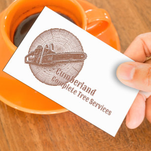 Tree Service Business Card Template