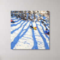 Tree shadows Morzine