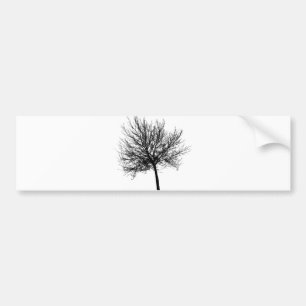 Tree Silhouette Bumper Sticker