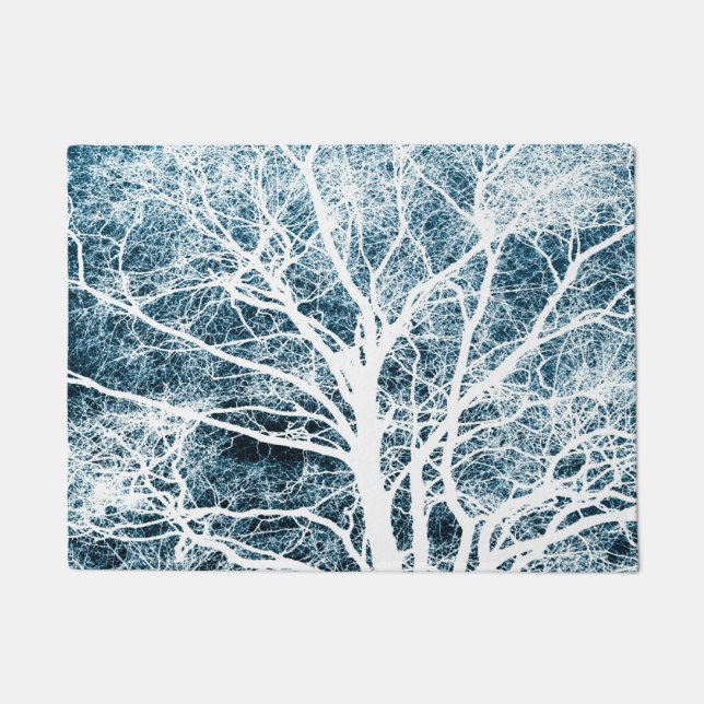 Tree silhouette doormat (Front)