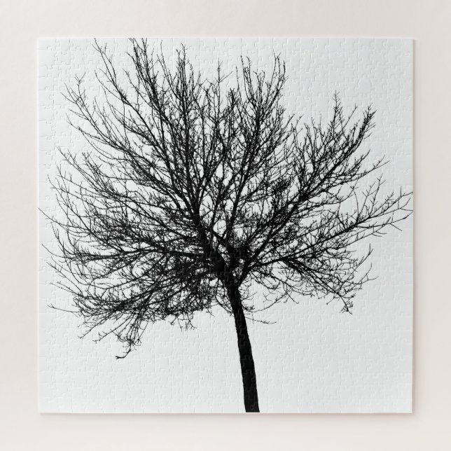Tree Silhouette Jigsaw Puzzle (Vertical)