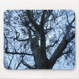 Tree Silhouette Photograph Mousepad