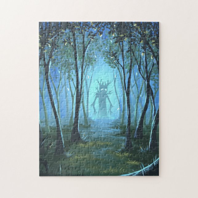 tree spirit in the forest jigsaw puzzle (Vertical)