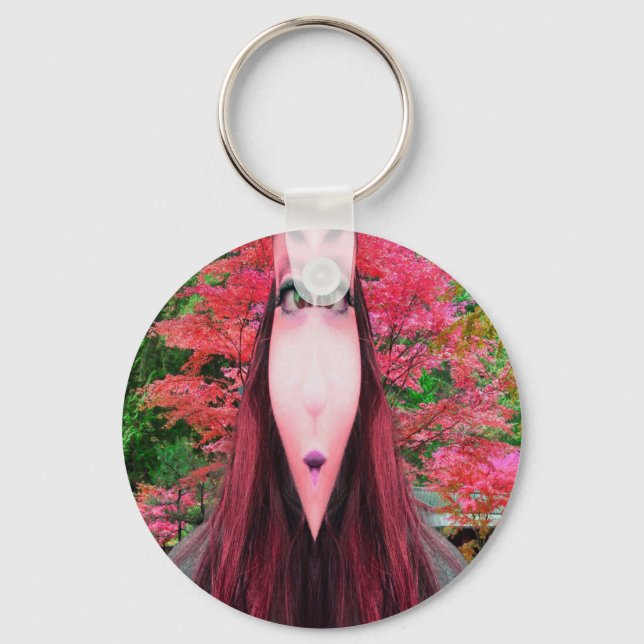 Tree Spirit Key Ring (Front)