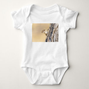 Tree squirrel baby bodysuit