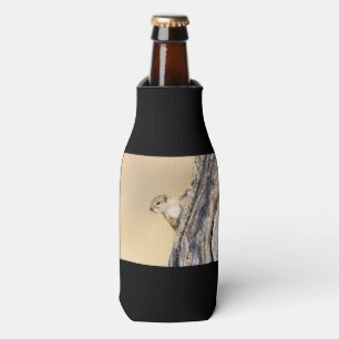 Tree squirrel bottle cooler