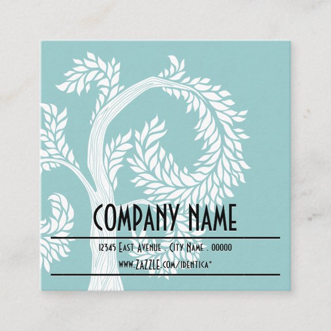 tree stamp card (Front)