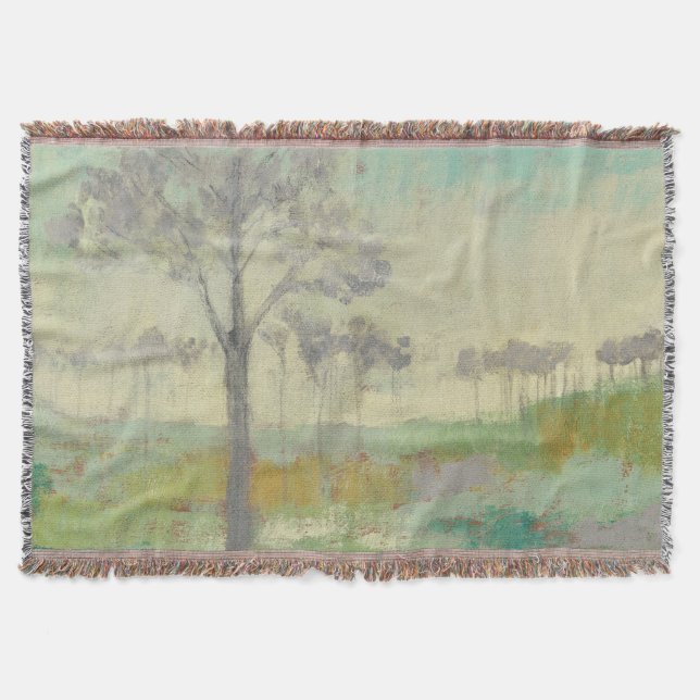 Tree Stand Throw Blanket (Front)