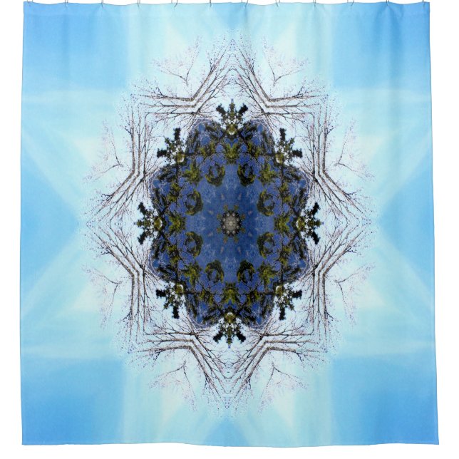 Tree Star..... Shower Curtain (Front)