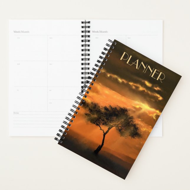 Tree Sunbeams Planner (Display)