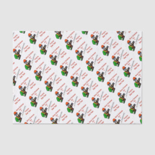 Tree Surgeon Arborist at work present Chainsaw Tissue Paper